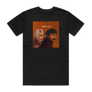 Nancy Sinatra Nancy Lee Album Cover T-Shirt Black Nancy Sinatra Nancy Lee Album Cover T-Shirt Black