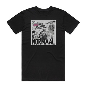 Normaal Hels As N Jagdhond Album Cover T-Shirt Black Normaal Hels As N Jagdhond Album Cover T-Shirt Black