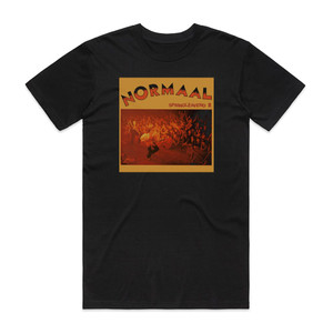 Normaal Springlavend 1 Album Cover T-Shirt Black