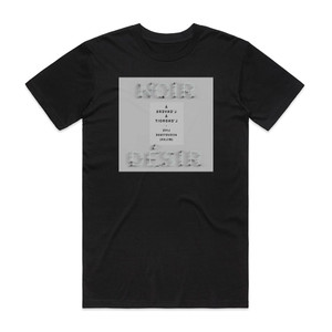Noir Desir Lenvers Lendroit Album Cover T-Shirt Black Noir Desir Lenvers Lendroit Album Cover T-Shirt Black