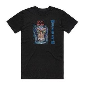 Nasty Savage Penetration Point Album Cover T-Shirt Black