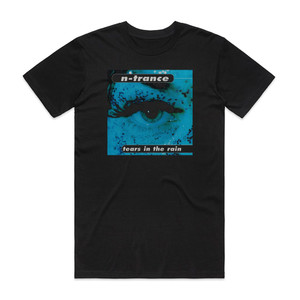 N-Trance Tears In The Rain Album Cover T-Shirt Black N-Trance Tears In The Rain Album Cover T-Shirt Black