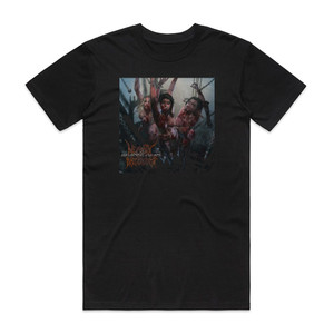 Necrotic Disgorgement Documentaries Of Dementia Album Cover T-Shirt Black