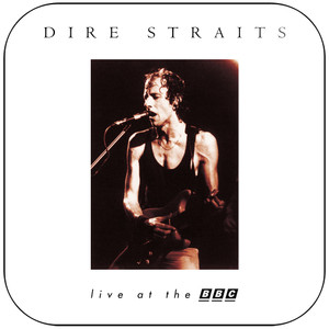 Dire Straits Live At The Bbc Album Cover Sticker