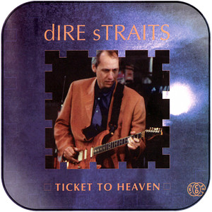 Dire Straits Ticket To Heaven Album Cover Sticker Dire Straits Ticket To Heaven Album Cover Sticker