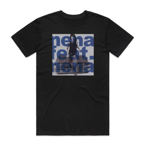 Nena Nena Feat Nena 1 Album Cover T-Shirt Black Nena Nena Feat Nena 1 Album Cover T-Shirt Black