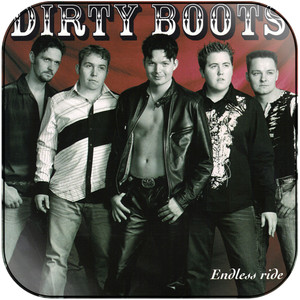 Dirty Boots Endless Ride Album Cover Sticker Dirty Boots Endless Ride Album Cover Sticker