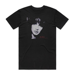 Nena Its All In The Game Album Cover T-Shirt Black Nena Its All In The Game Album Cover T-Shirt Black
