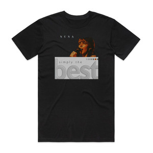 Nena Simply The Best Album Cover T-Shirt Black Nena Simply The Best Album Cover T-Shirt Black