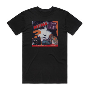 Nena Definitive Collection Album Cover T-Shirt Black Nena Definitive Collection Album Cover T-Shirt Black