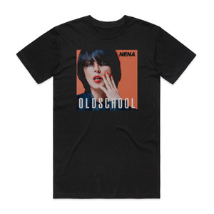 Nena Oldschool Album Cover T-Shirt Black Nena Oldschool Album Cover T-Shirt Black