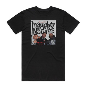 Naughty by Nature Naughtys Nicest Album Cover T-Shirt Black