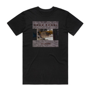 Neue Regel In A Word Album Cover T-Shirt Black Neue Regel In A Word Album Cover T-Shirt Black
