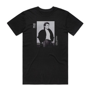 Nik Kershaw The Riddle 2 Album Cover T-Shirt Black Nik Kershaw The Riddle 2 Album Cover T-Shirt Black