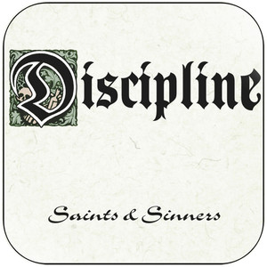 Discipline Saints Sinners Album Cover Sticker Discipline Saints Sinners Album Cover Sticker