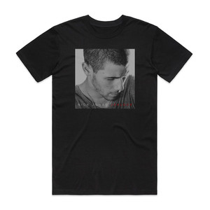 Nick Jonas Jealous Album Cover T-Shirt Black Nick Jonas Jealous Album Cover T-Shirt Black