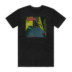 No Fun at All No Straight Angles Album Cover T-Shirt Black No Fun at All No Straight Angles Album Cover T-Shirt Black