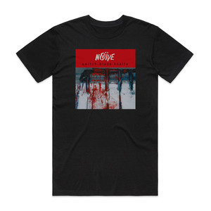 Naive Switch Blade Knaife Album Cover T-Shirt Black Naive Switch Blade Knaife Album Cover T-Shirt Black