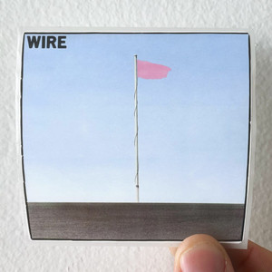 Wire Pink Flag Album Cover Sticker