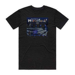 Neal Morse Morsefest 2014 Album Cover T-Shirt Black Neal Morse Morsefest 2014 Album Cover T-Shirt Black