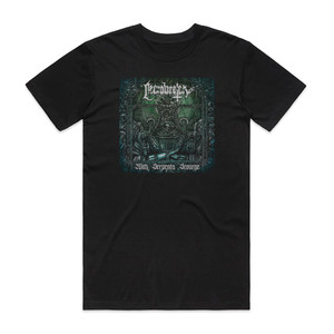 Necrowretch With Serpents Scourge Album Cover T-Shirt Black