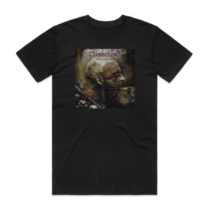 Nightrage Descent Into Chaos Album Cover T-Shirt Black Nightrage Descent Into Chaos Album Cover T-Shirt Black
