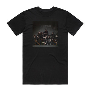 Nine Muses News Album Cover T-Shirt Black