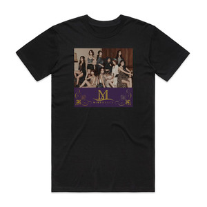 Nine Muses Prima Donna Album Cover T-Shirt Black Nine Muses Prima Donna Album Cover T-Shirt Black