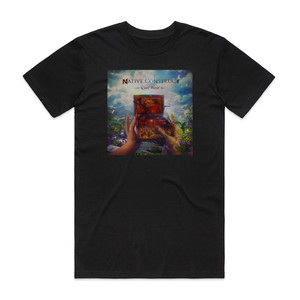 Native Construct Quiet World Album Cover T-Shirt Black Native Construct Quiet World Album Cover T-Shirt Black