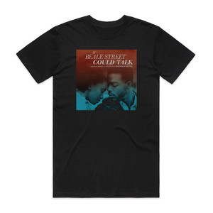 Nicholas Britell If Beale Street Could Talk Album Cover T-Shirt Black Nicholas Britell If Beale Street Could Talk Album Cover T-Shirt Black