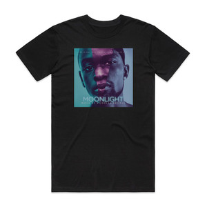 Nicholas Britell Moonlight Album Cover T-Shirt Black Nicholas Britell Moonlight Album Cover T-Shirt Black