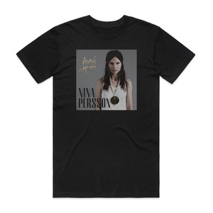 Nina Persson Animal Heart 1 Album Cover T-Shirt Black
