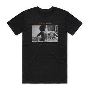 Norah Jones Pick Me Up Off The Floor Album Cover T-Shirt Black Norah Jones Pick Me Up Off The Floor Album Cover T-Shirt Black