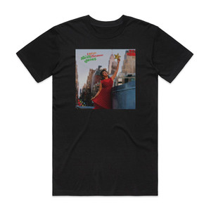Norah Jones I Dream Of Christmas Album Cover T-Shirt Black Norah Jones I Dream Of Christmas Album Cover T-Shirt Black