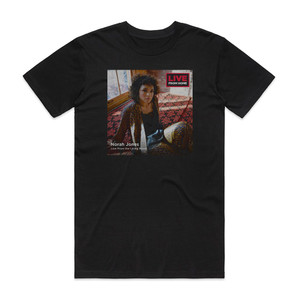Norah Jones Live From Home Album Cover T-Shirt Black