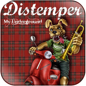 Distemper My Underground Album Cover Sticker