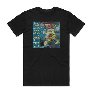Negu Gorriak Ustelkeria Album Cover T-Shirt Black