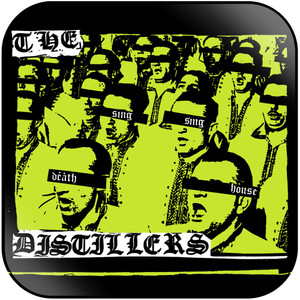 The Distillers Sing Sing Death House Album Cover Sticker The Distillers Sing Sing Death House Album Cover Sticker