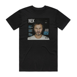Nek Prima Di Parlare Album Cover T-Shirt Black