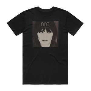 Nico The Marble Index Album Cover T-Shirt Black Nico The Marble Index Album Cover T-Shirt Black