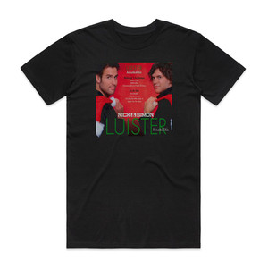Nick and Simon Luister Kersteditie Album Cover T-Shirt Black Nick and Simon Luister Kersteditie Album Cover T-Shirt Black