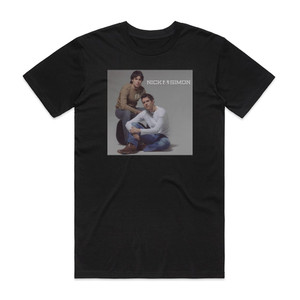 Nick and Simon Nick Simon Album Cover T-Shirt Black Nick and Simon Nick Simon Album Cover T-Shirt Black