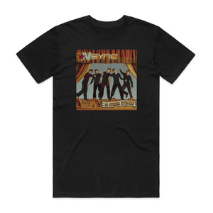 NSYNC No Strings Attached 2 Album Cover T-Shirt Black