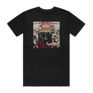 NSYNC Celebrity Album Cover T-Shirt Black NSYNC Celebrity Album Cover T-Shirt Black