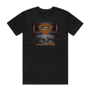 Night Ranger 35 Years And A Night In Chicago Album Cover T-Shirt Black