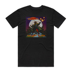 Night Ranger Feeding Off The Mojo Album Cover T-Shirt Black