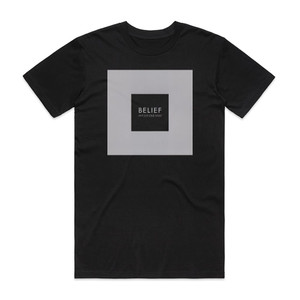 Nitzer Ebb Belief Album Cover T-Shirt Black