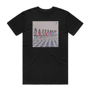 NiziU Poppin Shakin 1 Album Cover T-Shirt Black