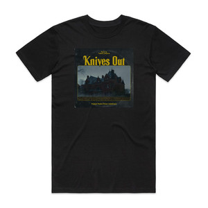 Nathan Johnson Knives Out Album Cover T-Shirt Black Nathan Johnson Knives Out Album Cover T-Shirt Black