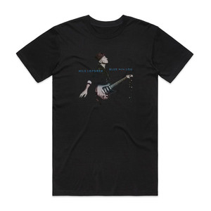 Nils Lofgren Blue With Lou Album Cover T-Shirt Black